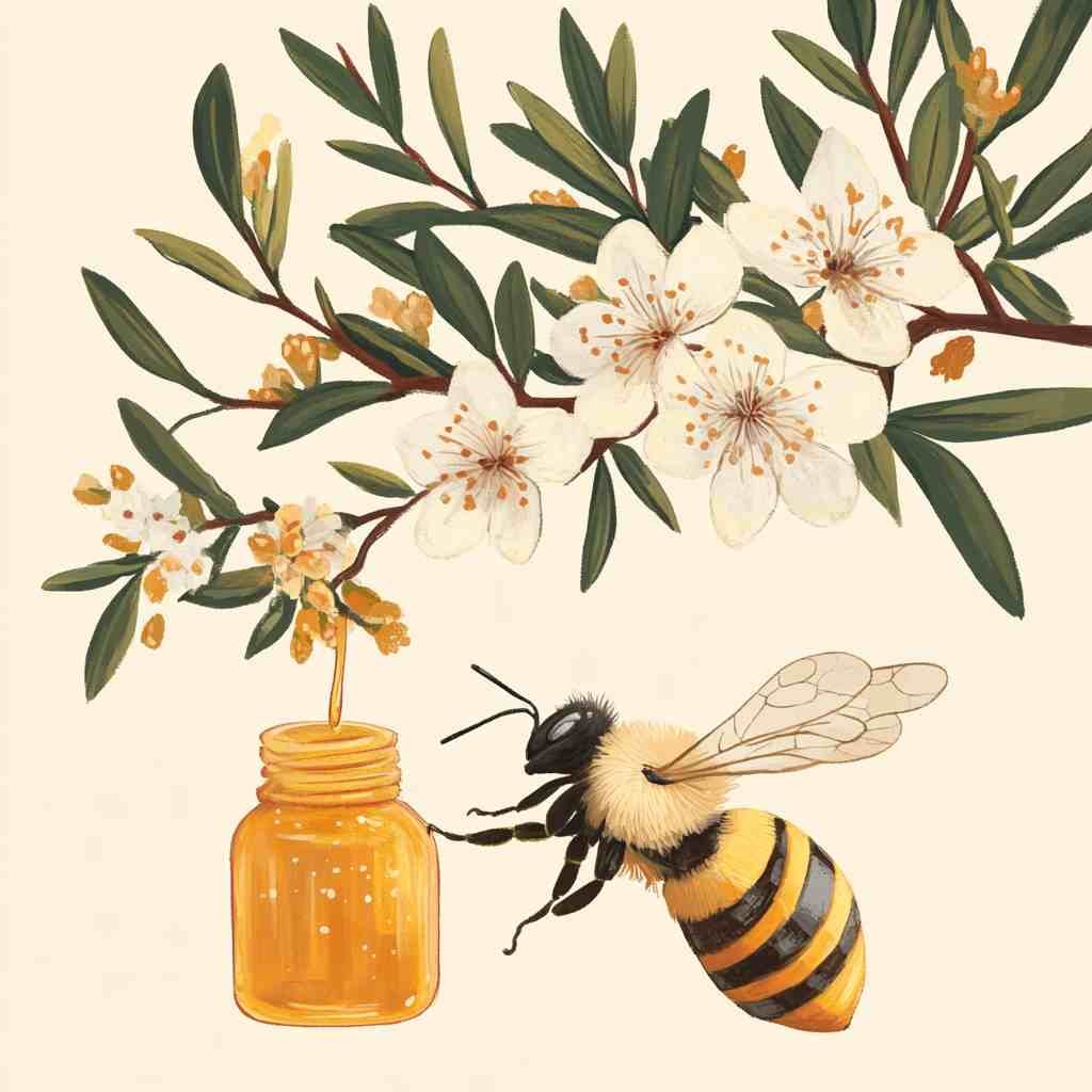 abeille qui prélève du miel sur une fleur